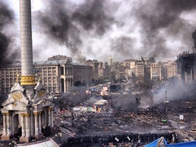 Майдан Незалежности в Киеве. Фото: группа "Українська революція | Євромайдан | Евромайдан" "ВКонтакте"